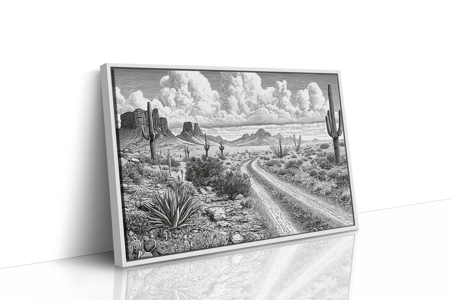 Where the Desert Road Wanders