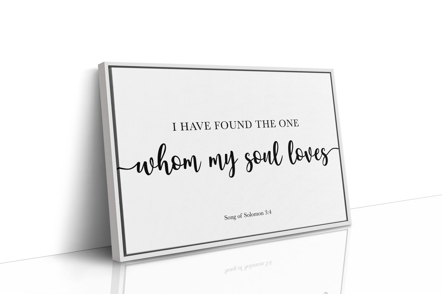 Sacred Vows in Elegant Typography