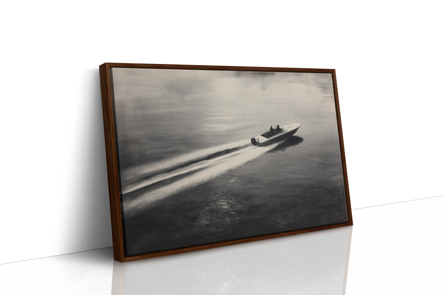 Solitude Cuts Through Still Waters