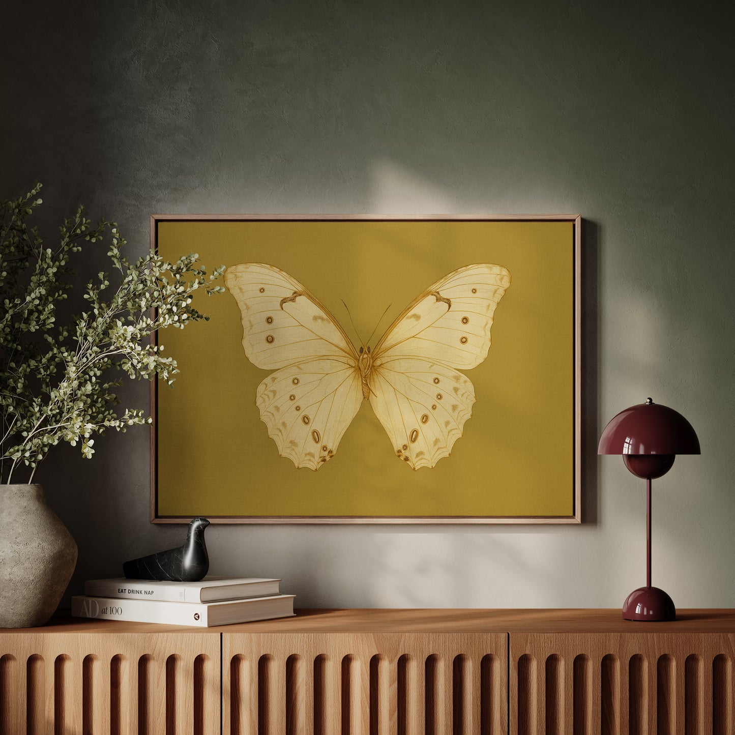 Golden Ivory Butterfly Study
