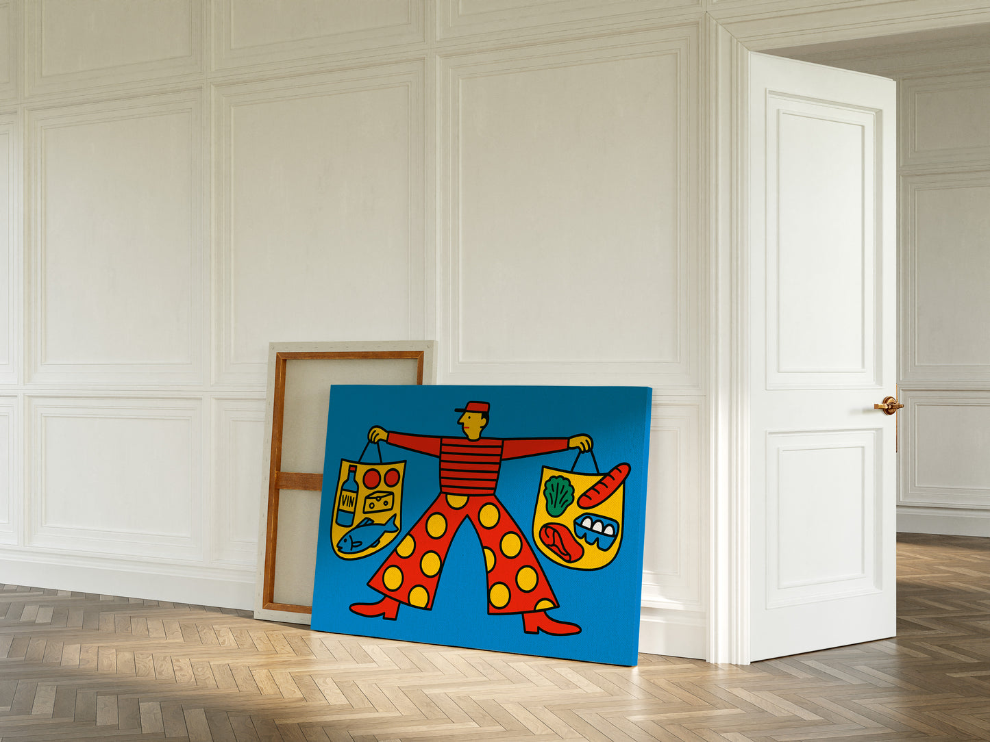 Grocery Run with French Flair