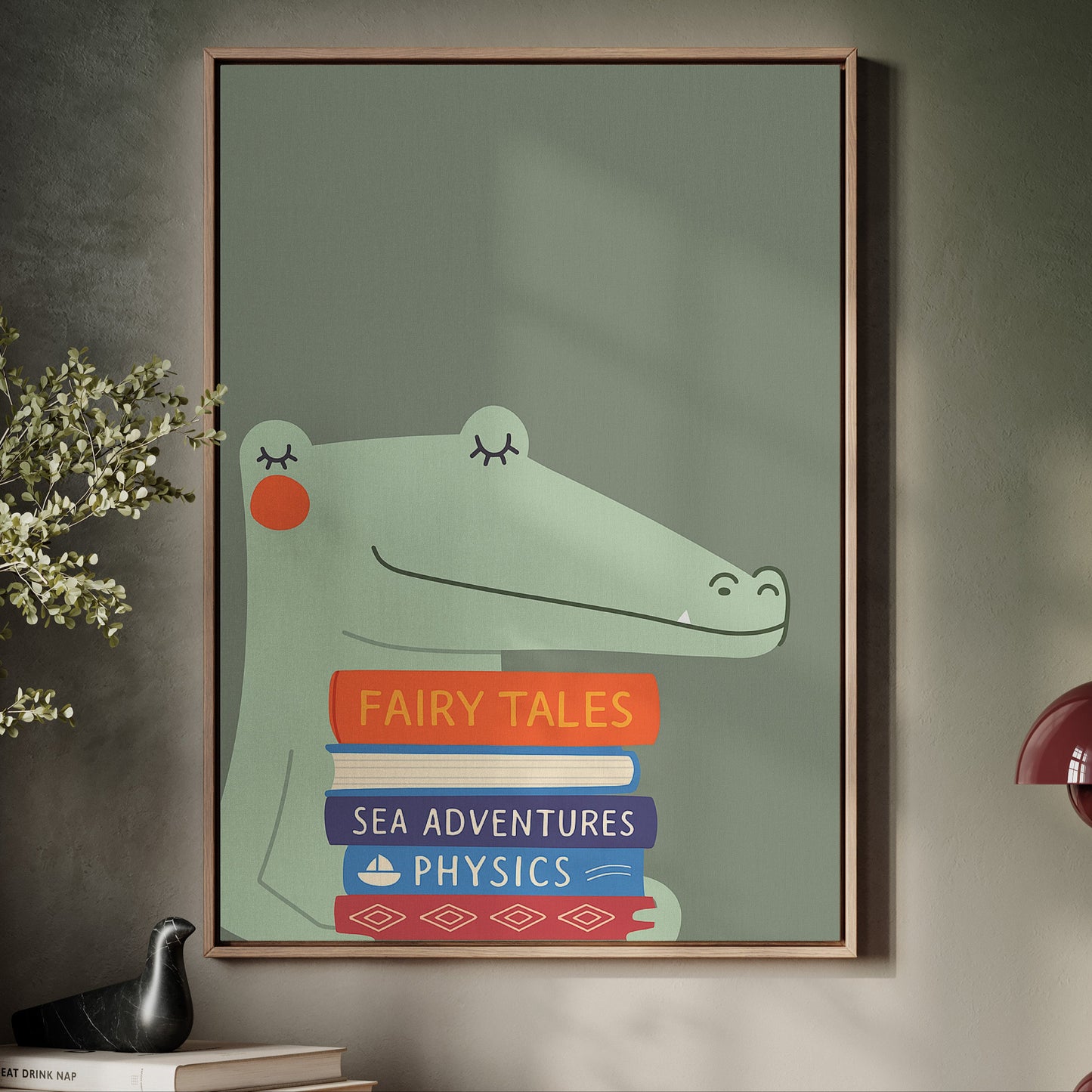 Bookish Gator Dreams of Fairy Tales