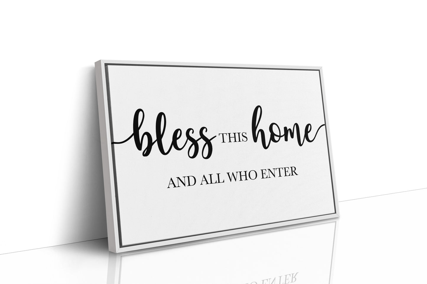 Threshold Blessing In Elegant Script