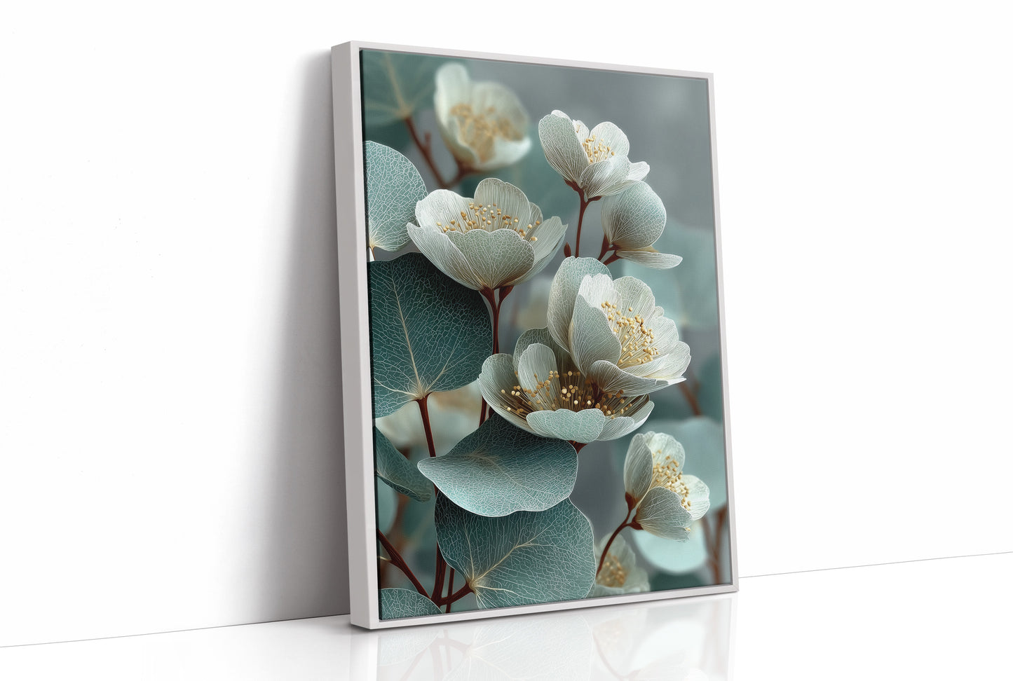 Sage Blossoms, Veined and Fine