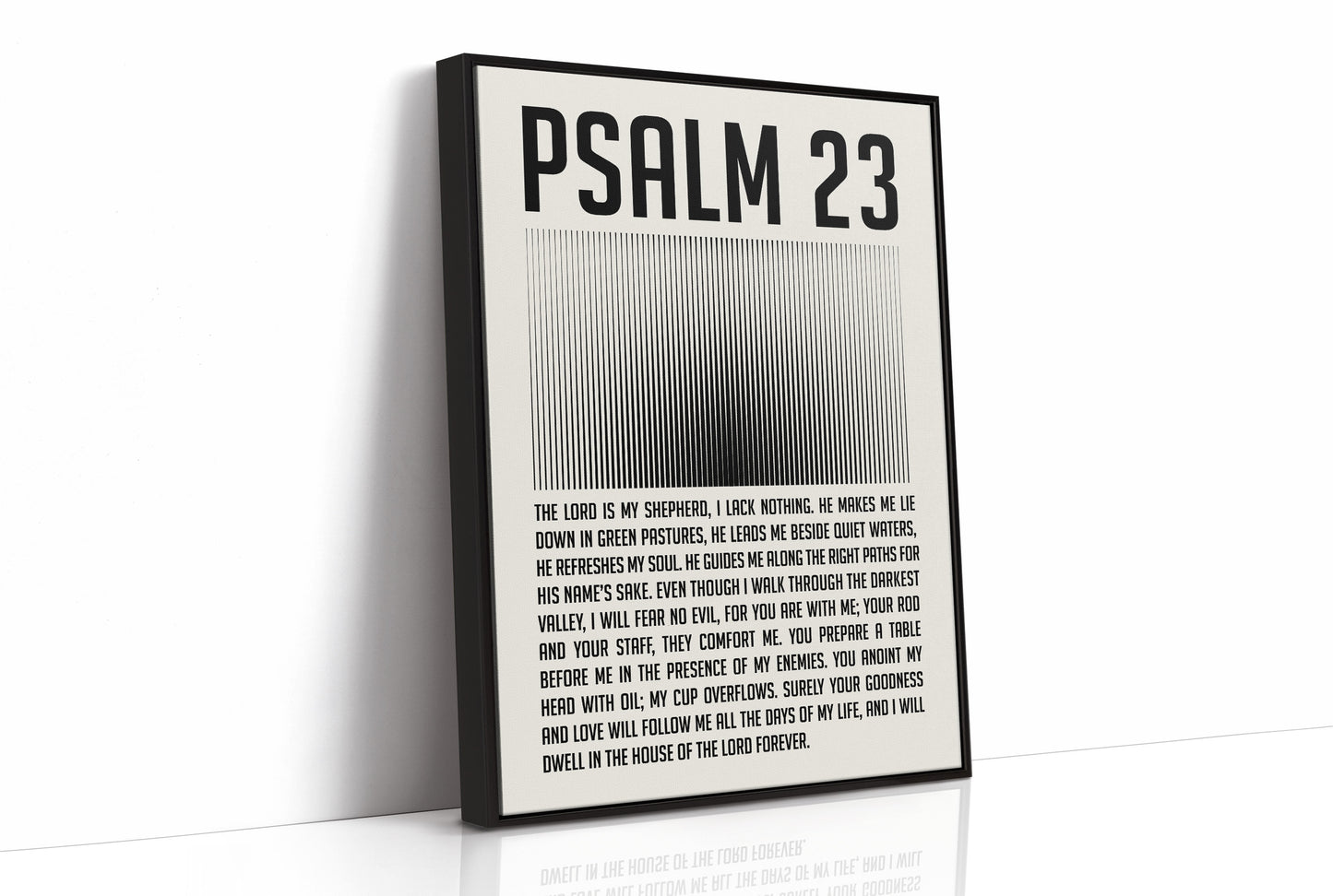 Psalm 23 in Stillness