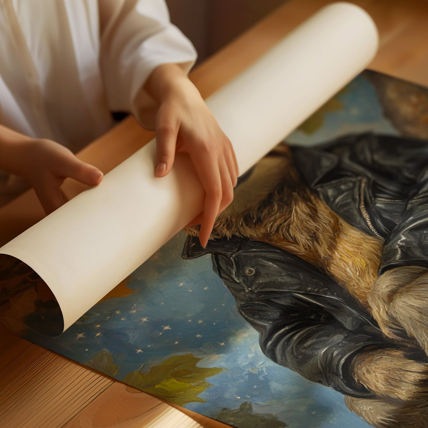 Sloth in a Leather Jacket