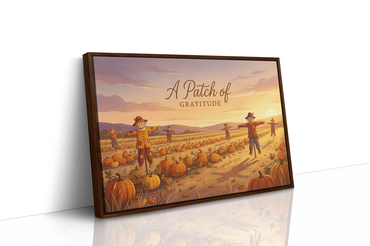 Scarecrow Staff Meeting, Pumpkins Attending