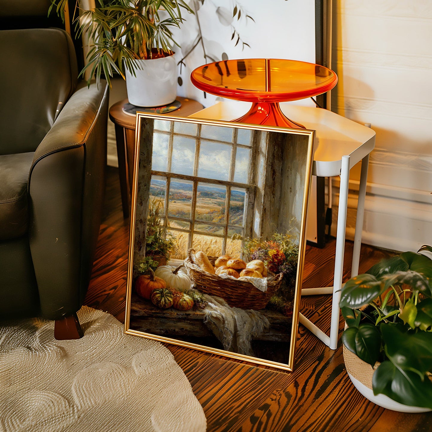 Autumn Bread Graces Valley Window