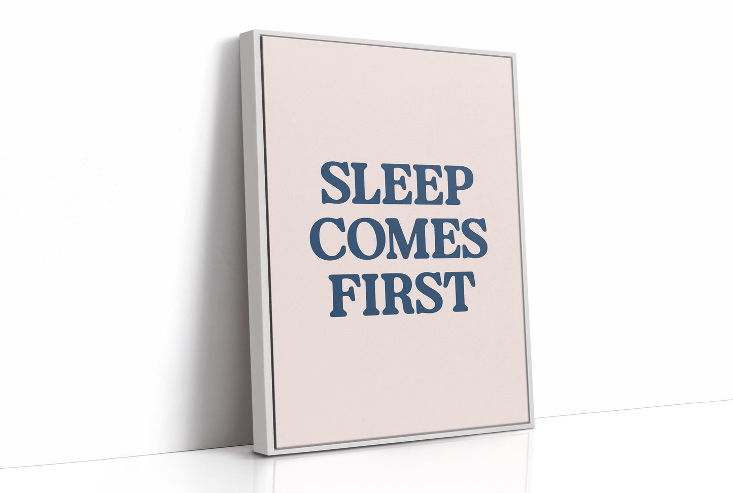 Sleep Comes First, Non-Negotiable