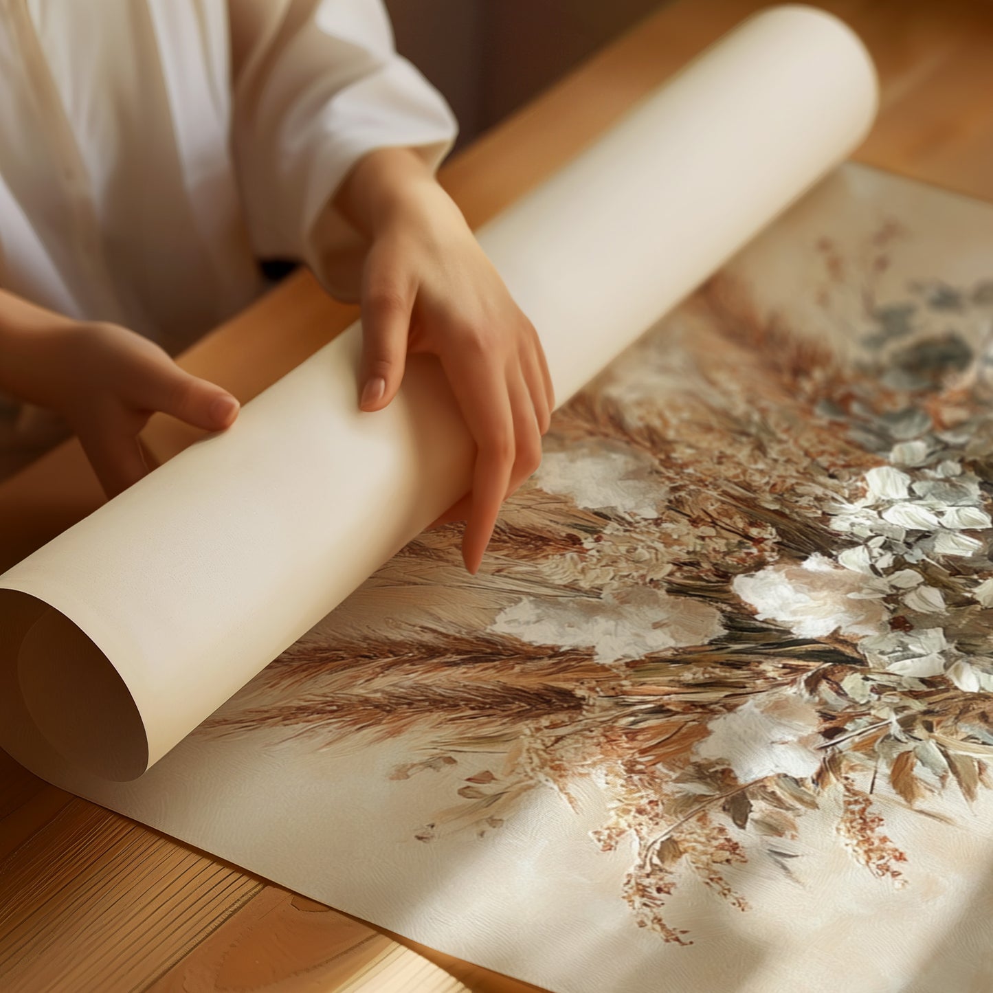 Earthen Still: Pampas in Clay