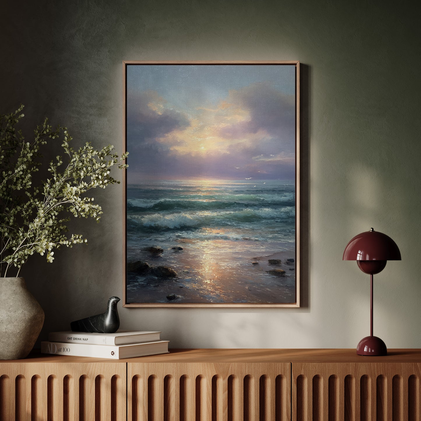 Tide's Embrace at Dusk