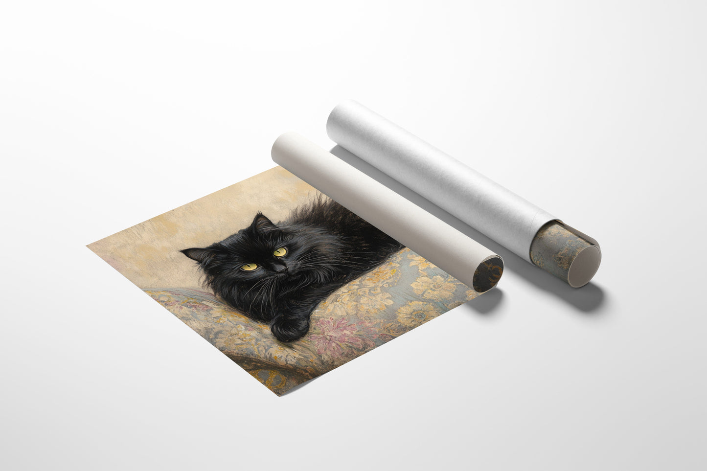 Amber Eyes On Vintage Blooms