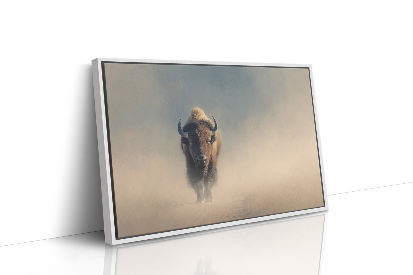 Prairie Ghost Emerges From Mist