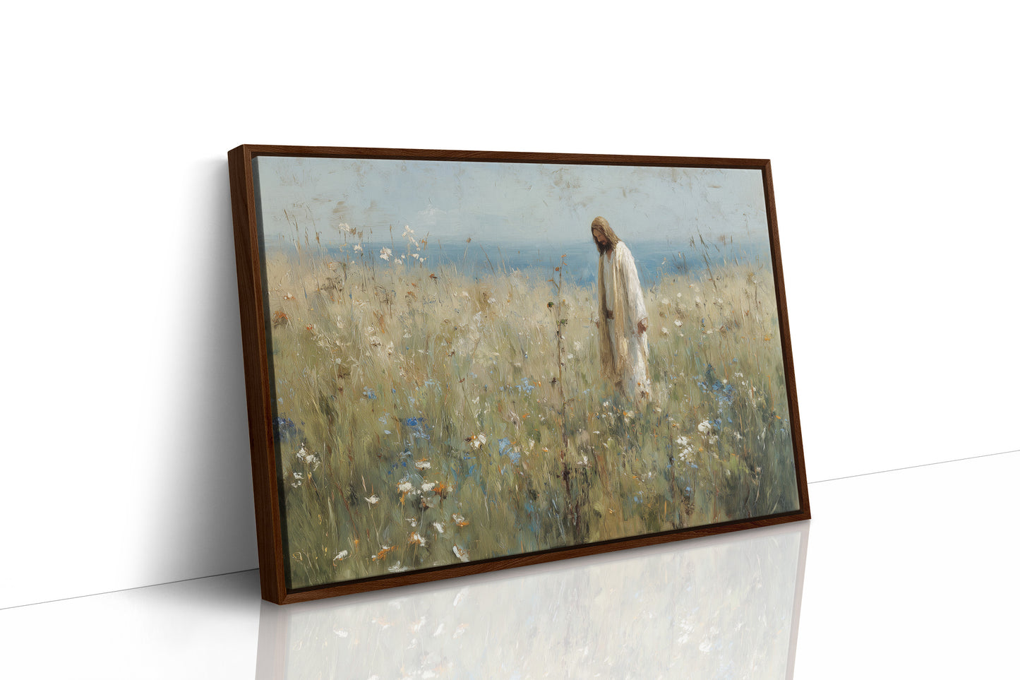 Serenity Walks Among Wildflowers