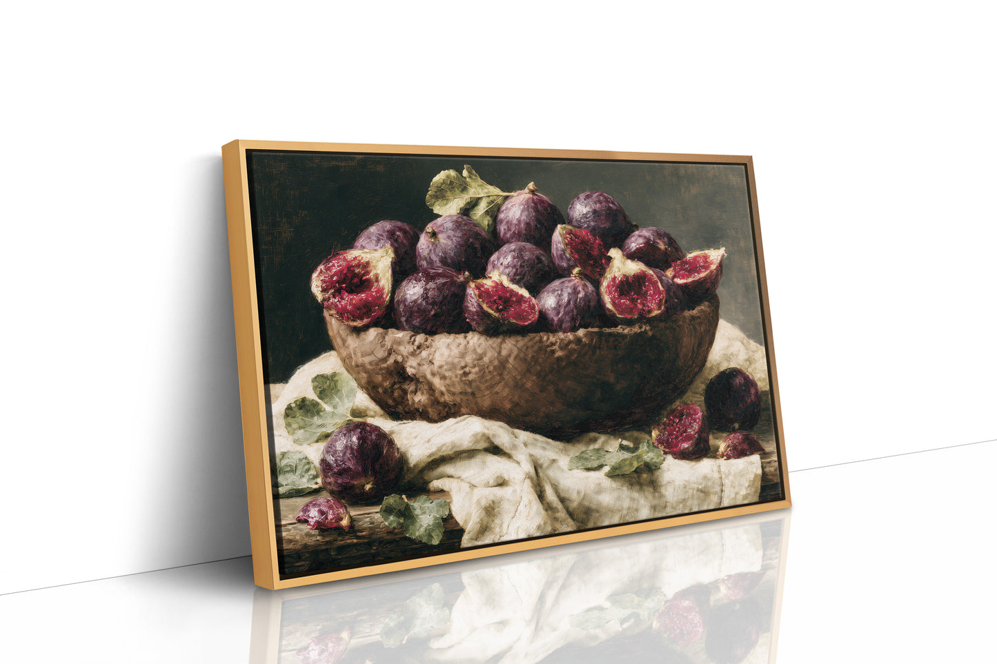Woven Basket of Split Figs