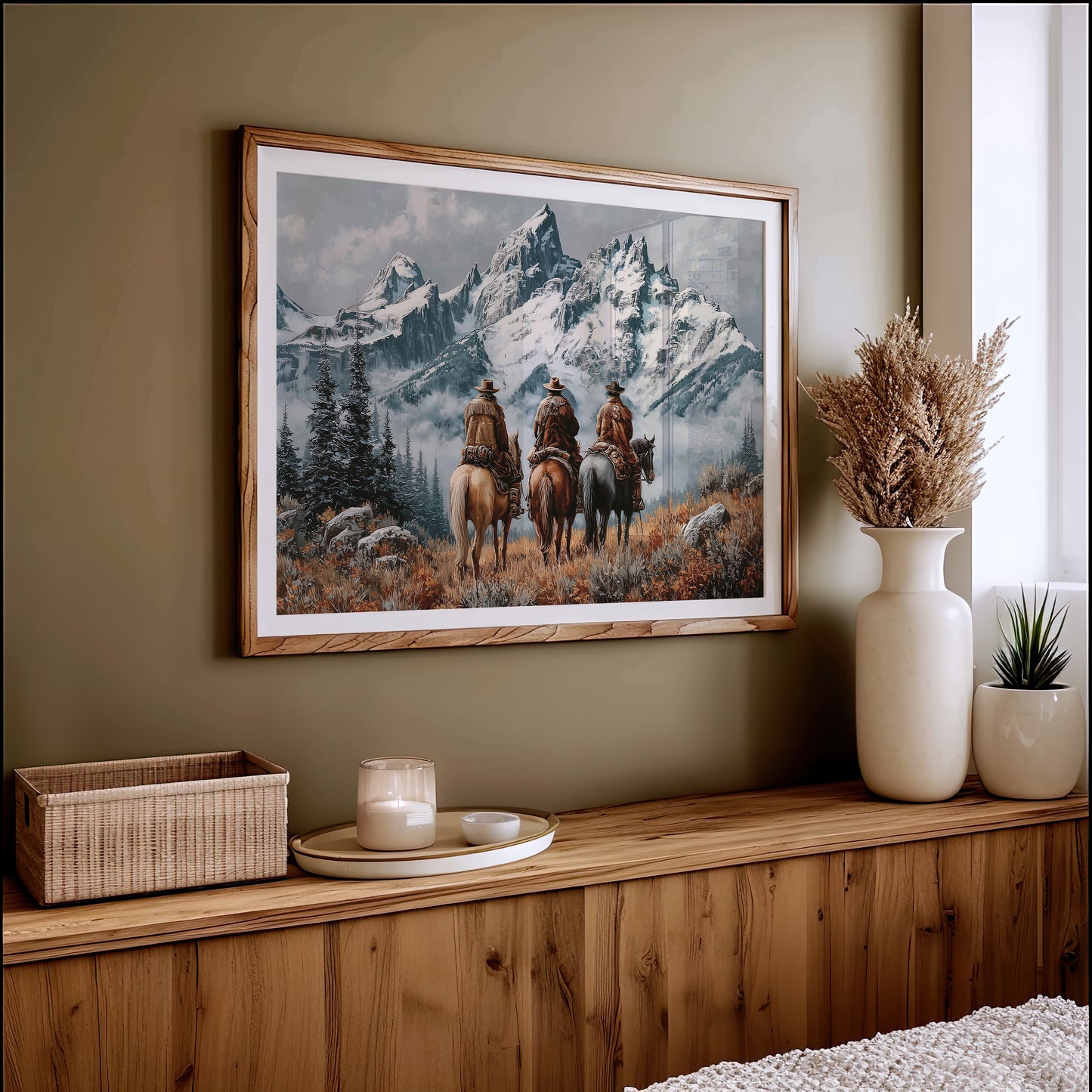 Three Riders Face Winter's Crown