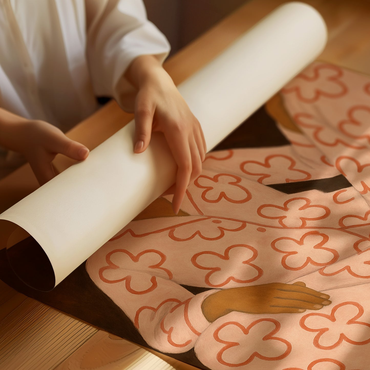 Flower Pajamas and Quiet Thoughts