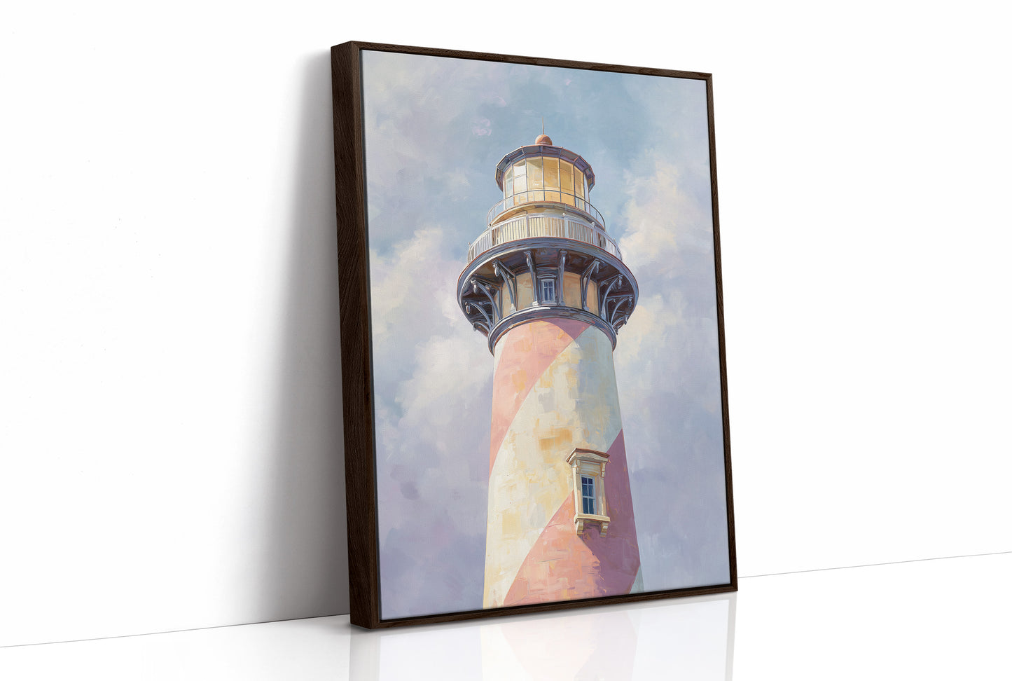Coastal Guardian's Pastel Embrace