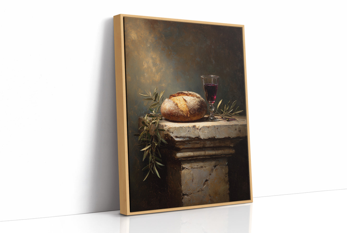 Bread And Wine At Dusk