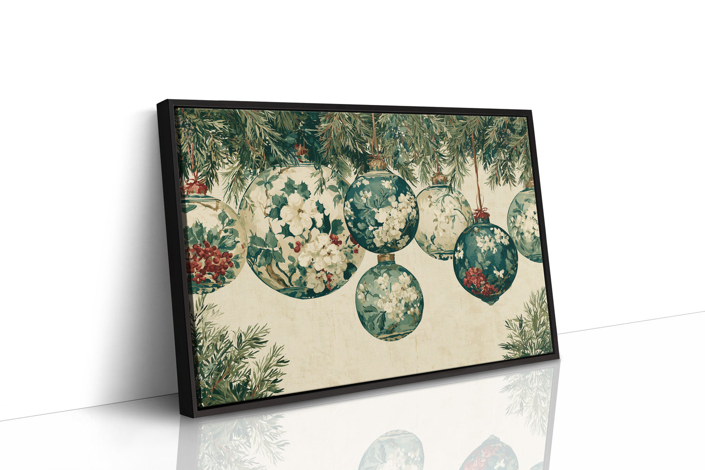 Ornament Cluster, Holly and Bloom