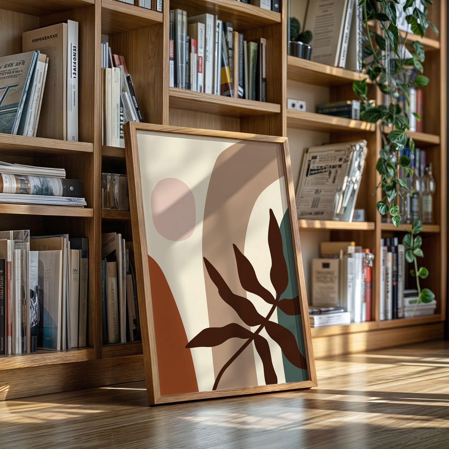 Beneath A Soft Color Canvas