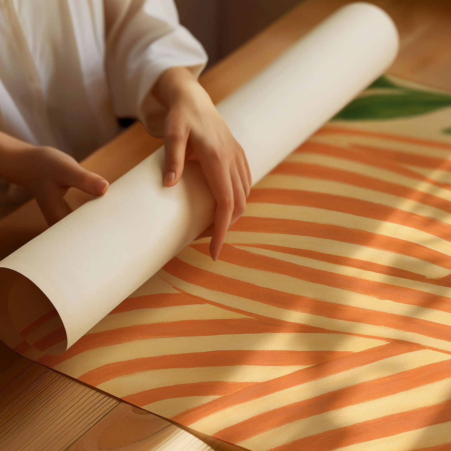 Quiet Stripes and Golden Light