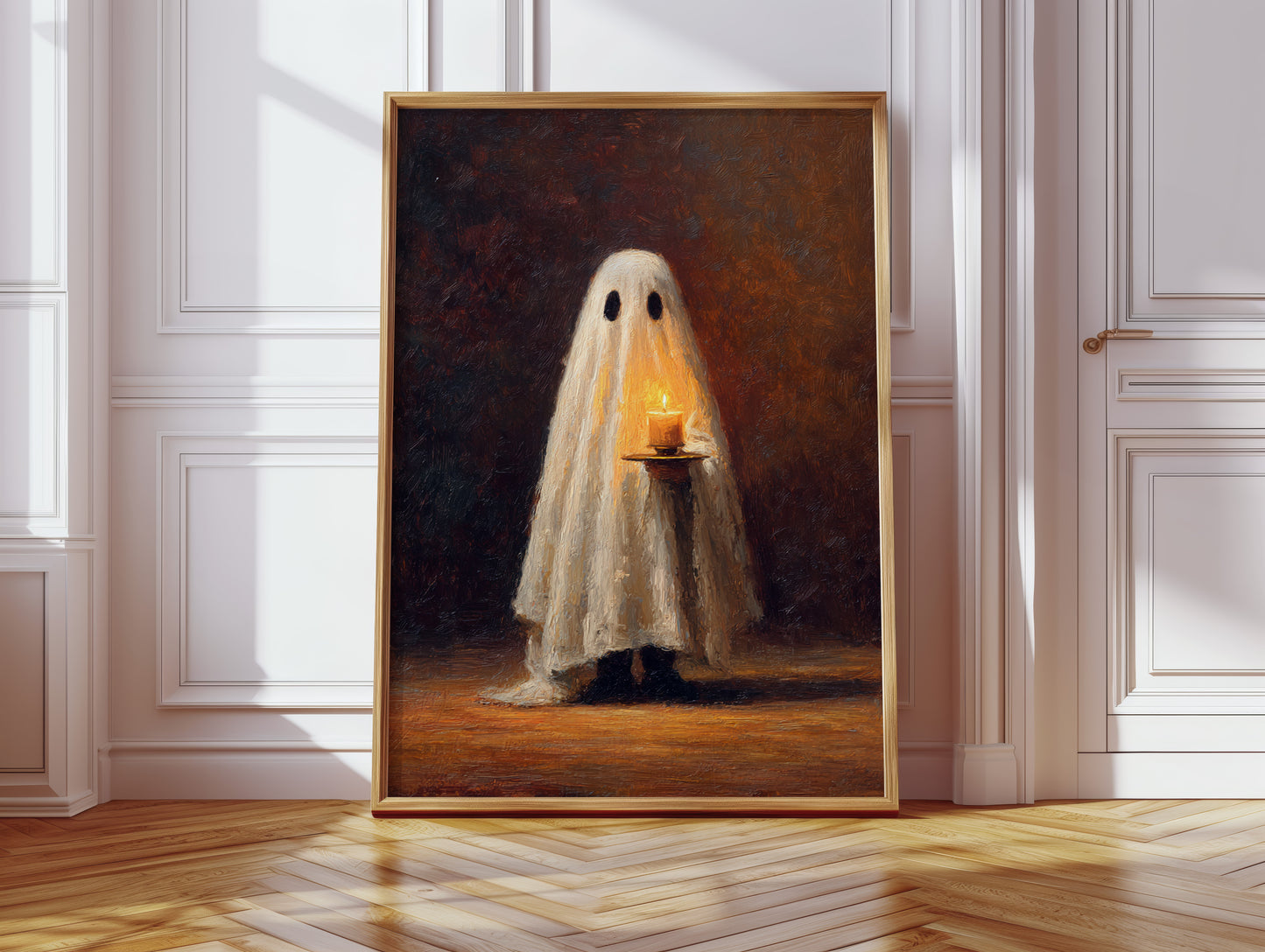 A Candle's Soft Embrace