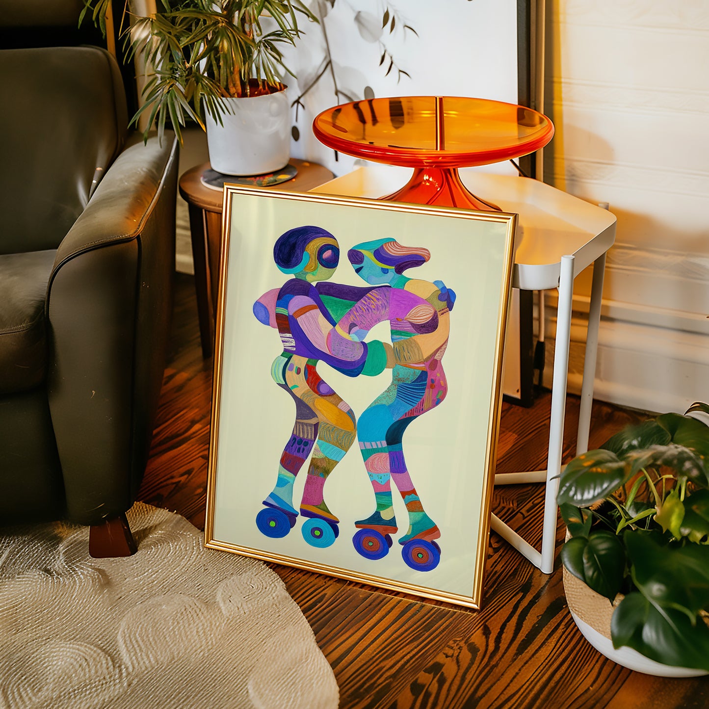 Roller Disco Paints Love Stories