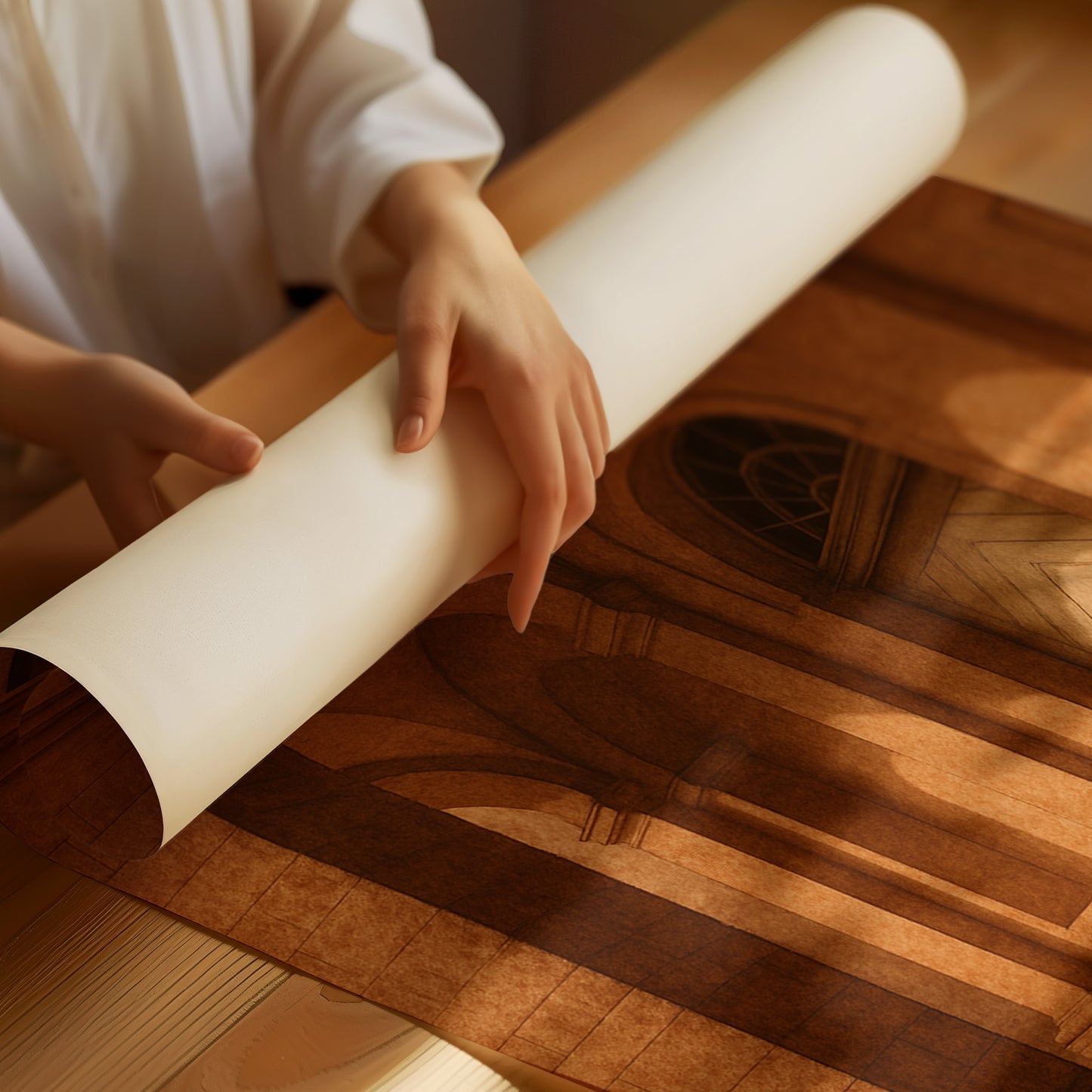 Golden Arches of Morning Light