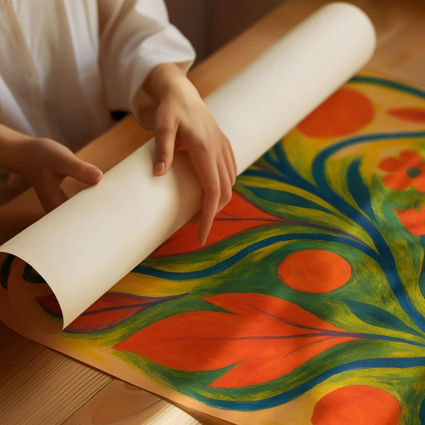 Sun Garden in Wild Motion