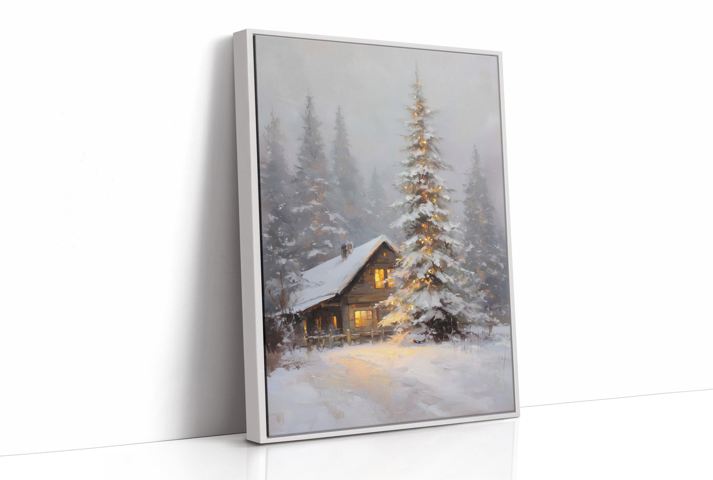 Lantern Light in Quiet Pines