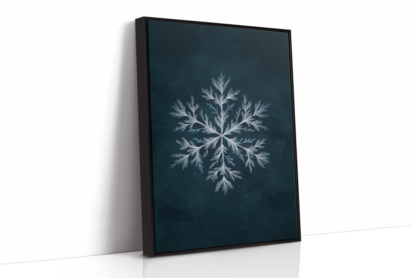 Frost Builds Its Cathedral Slowly