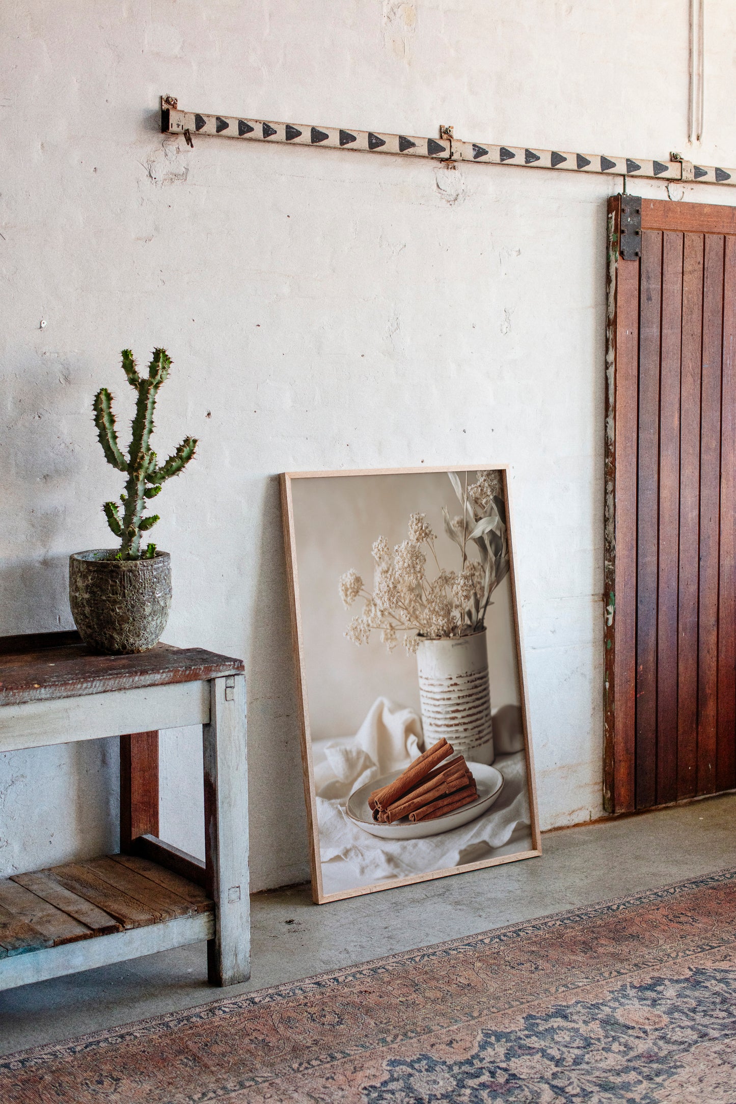 Cinnamon Sticks and Dried Blossoms