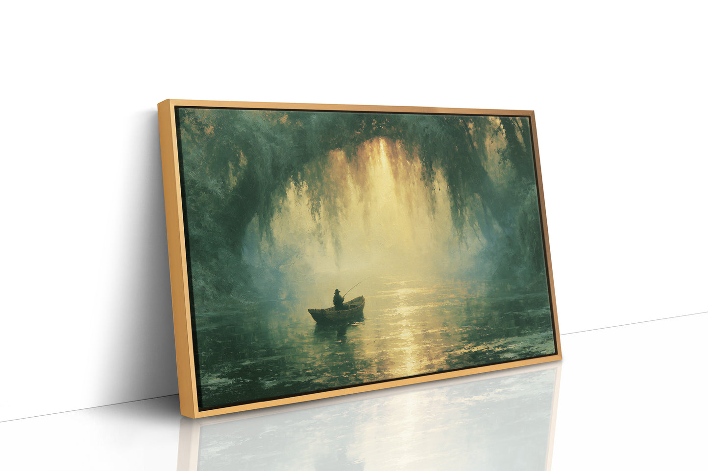 Angler in the Amber Light