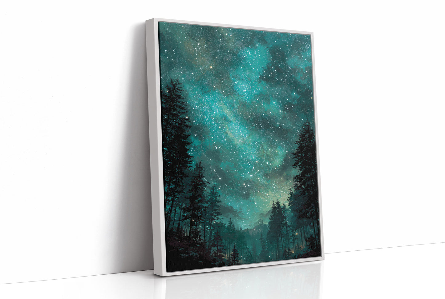 The Forest Opened Up To Stars