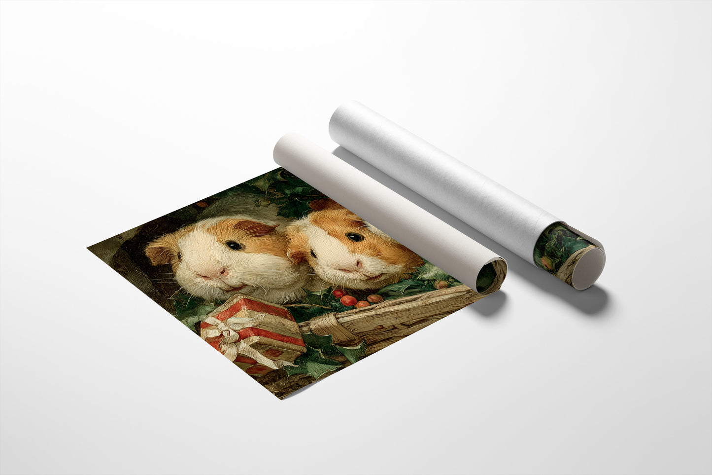 Three Little Christmas Piggies