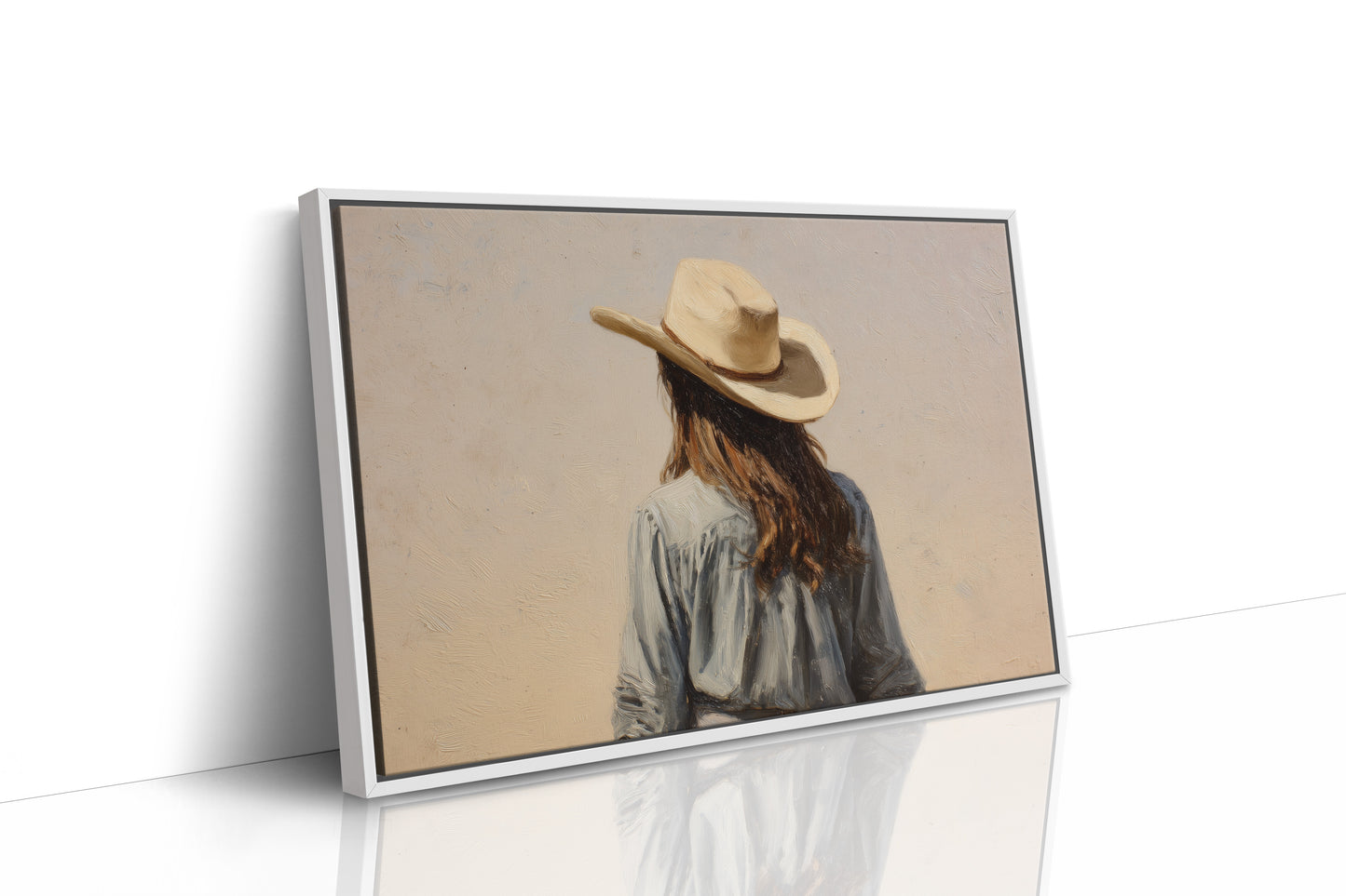 Western Solitude Painted in Cream
