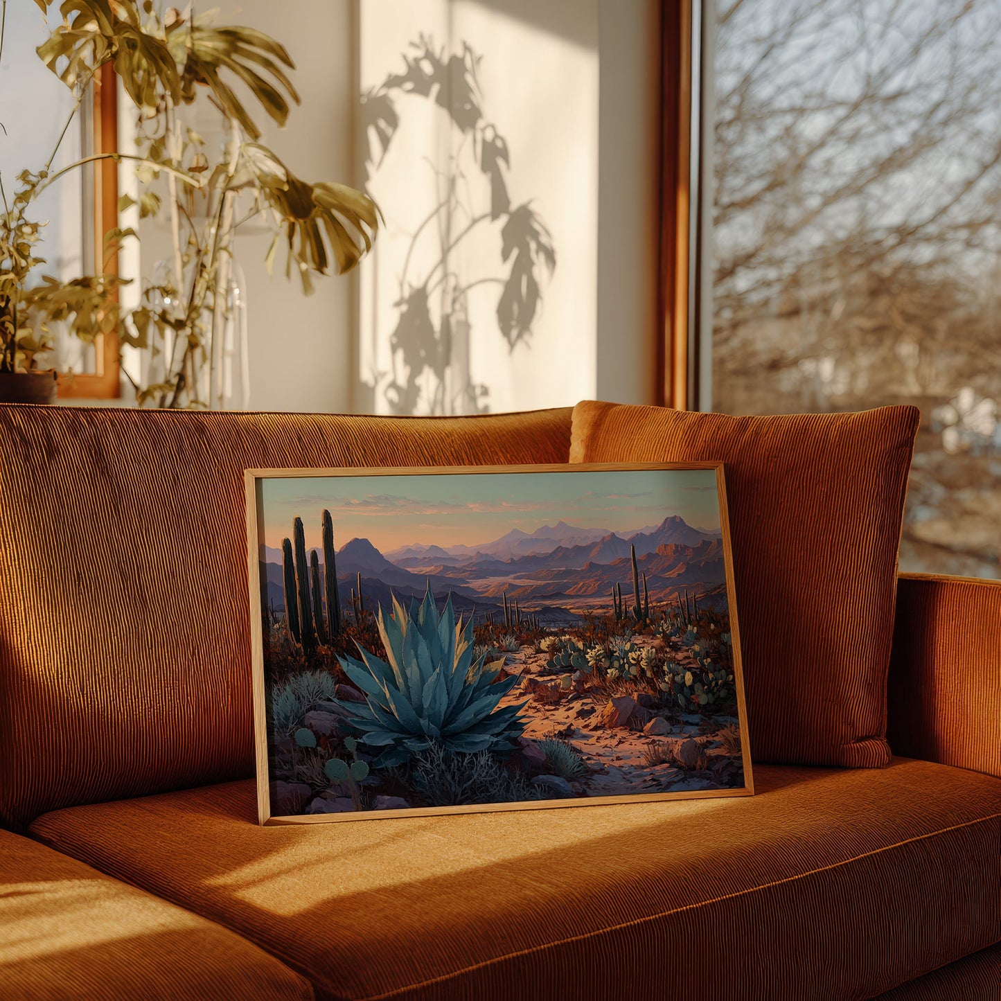 Blue Agave Greets Mountain Dawn
