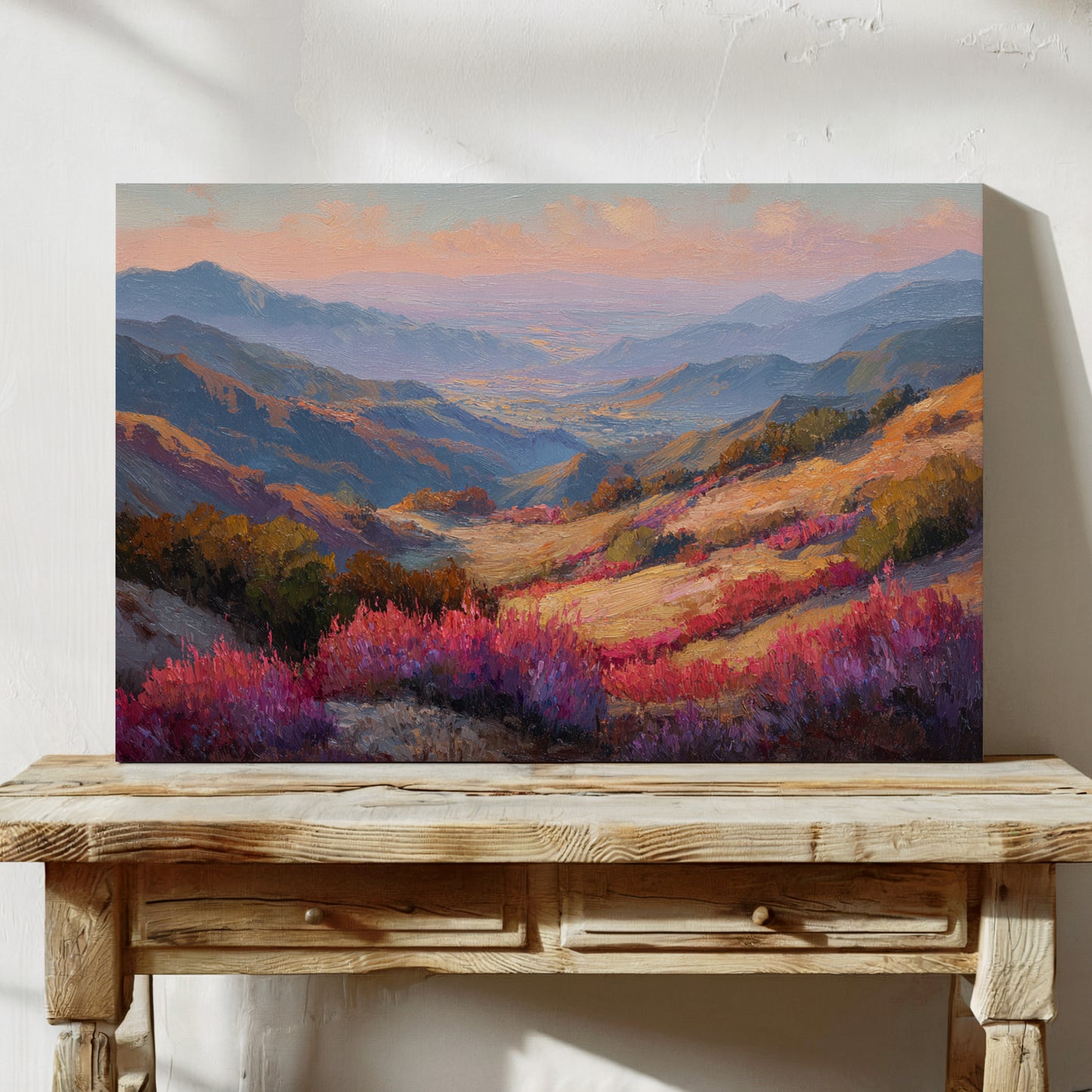 Valley of Crimson Blooms