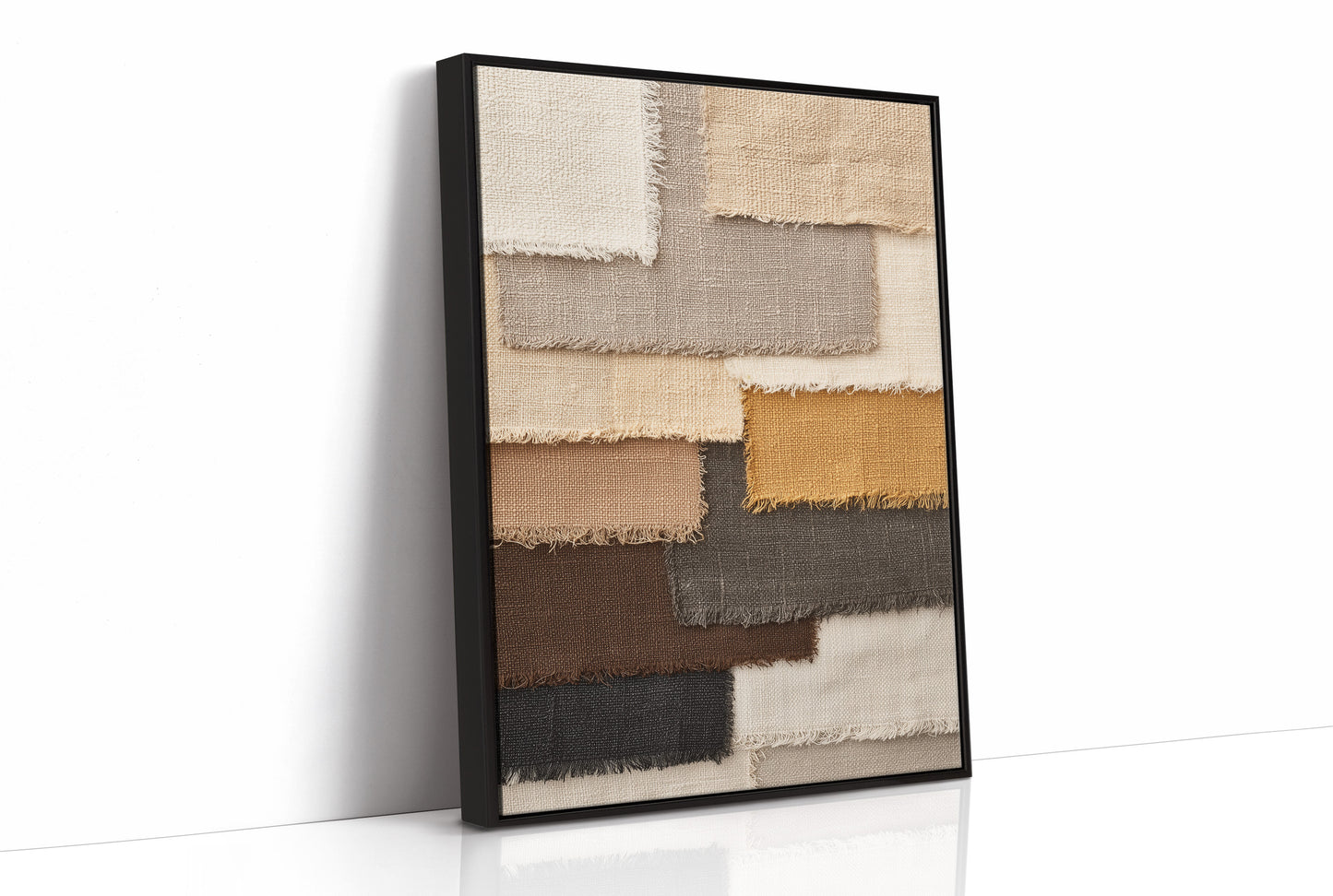 Layered Linen Swatch Study