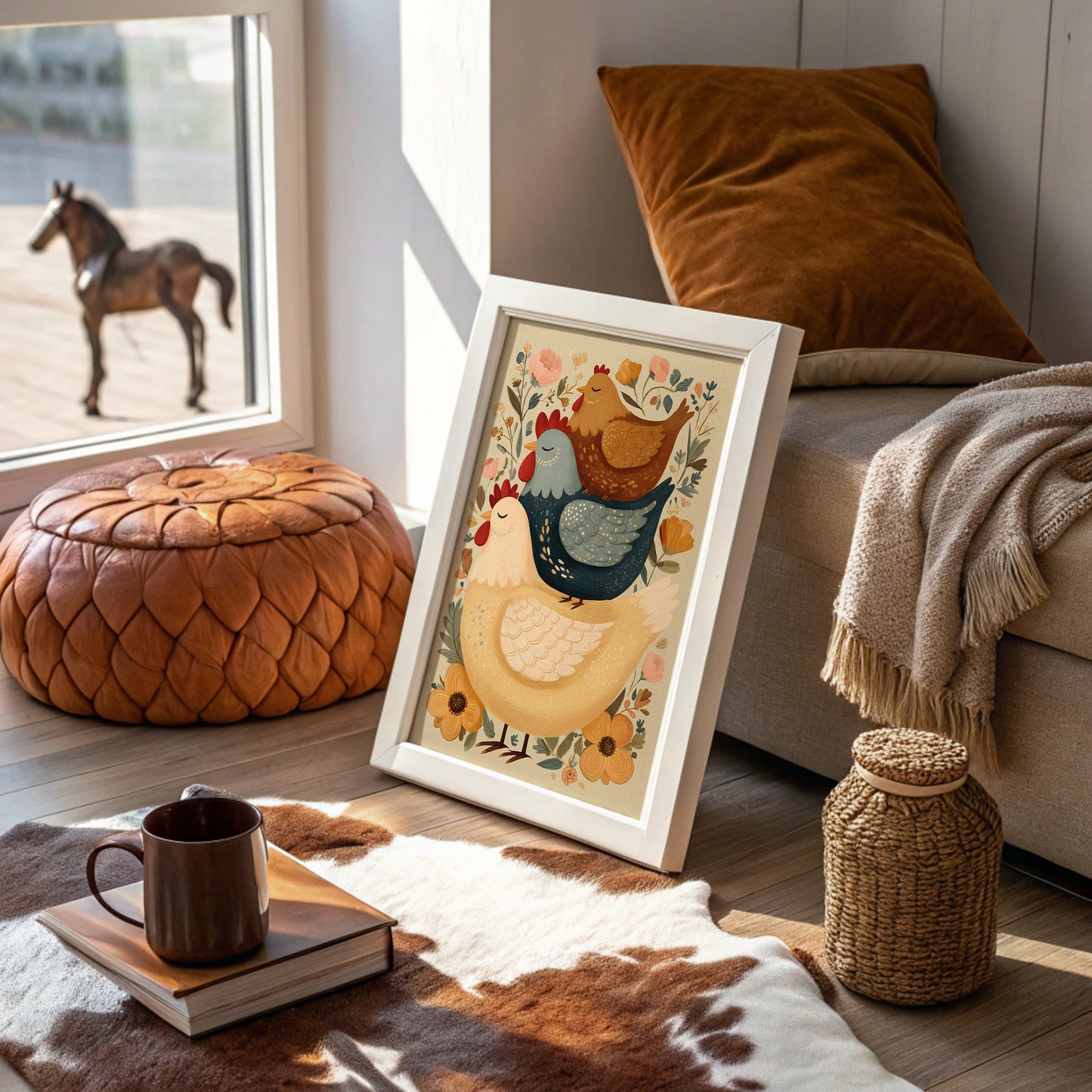 Roosters Tell Folk Art Tales