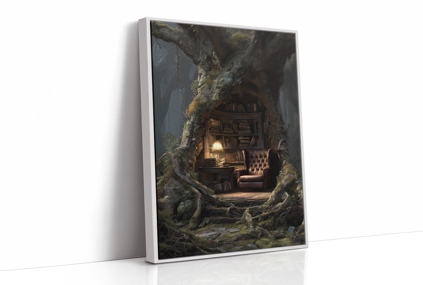 Hollow Oak Keeps Ancient Pages