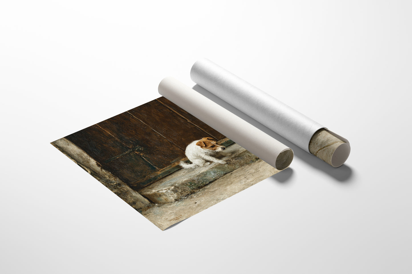 Terriers Guard Their Ancient Step