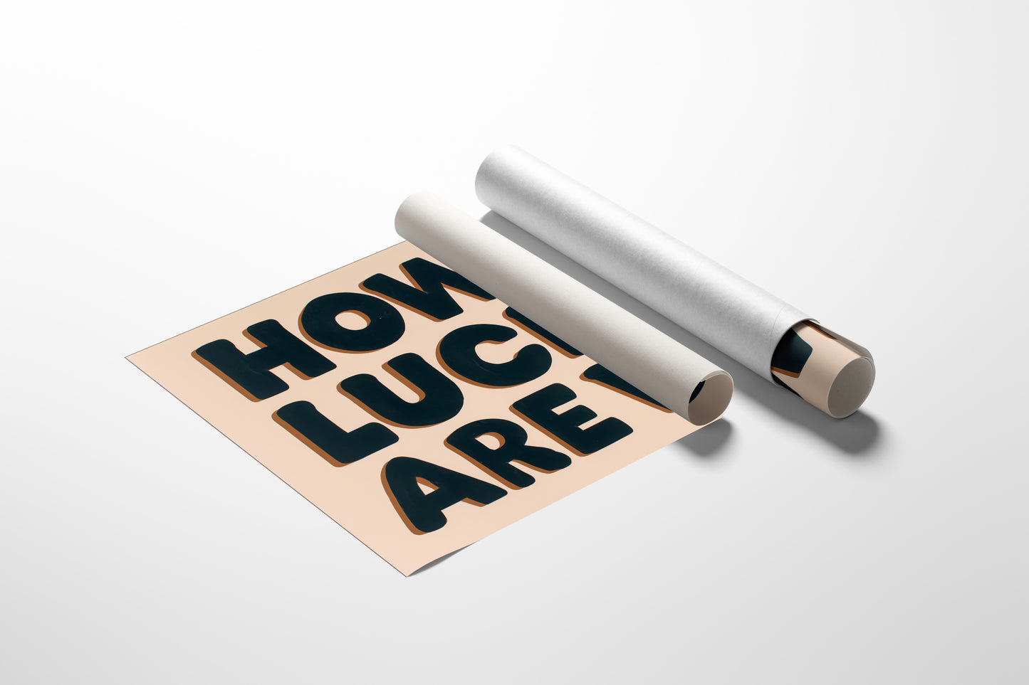 Fortune Smiles In Bold Letters