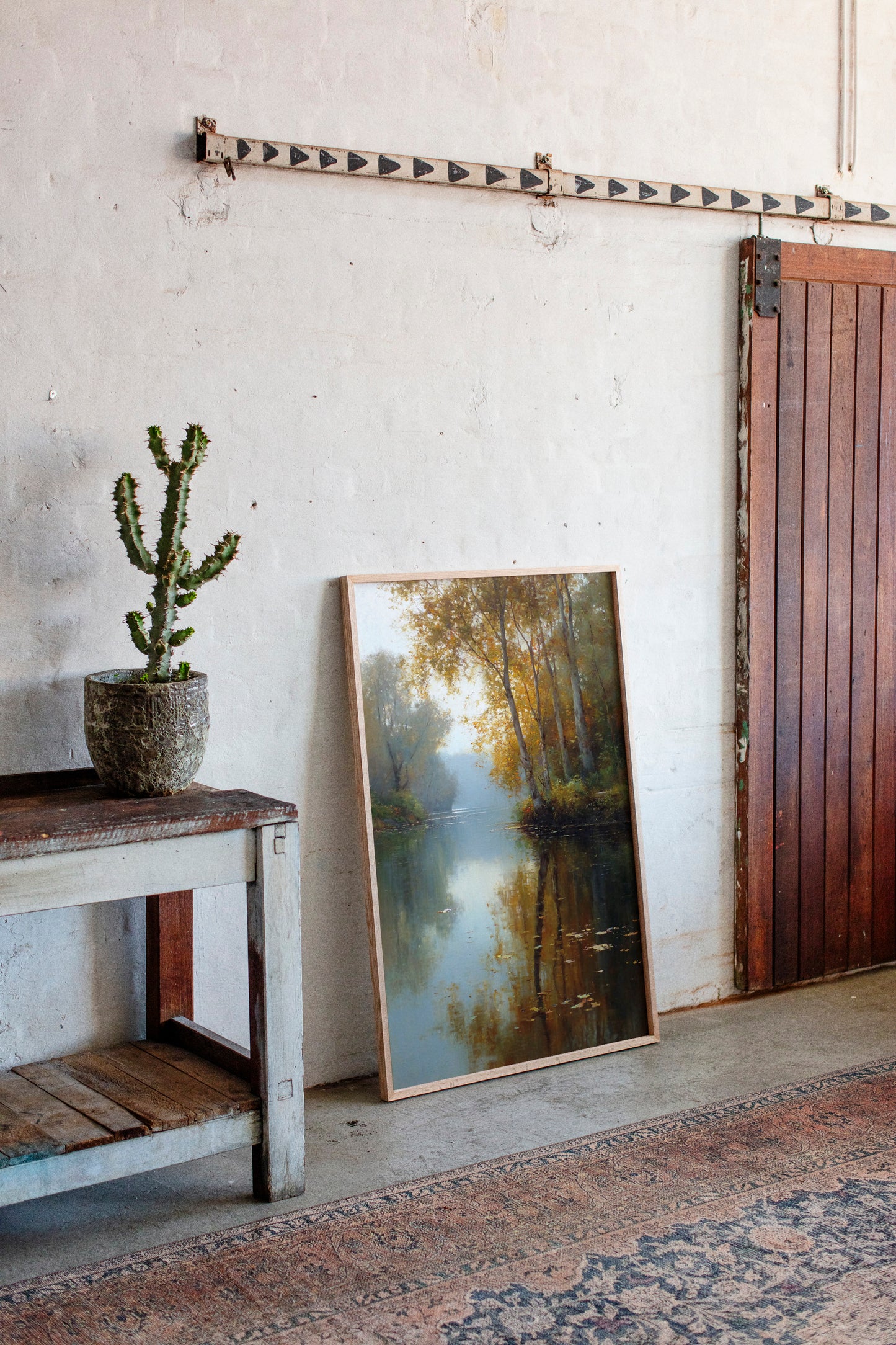 Autumn Reflections on Tranquil Waters