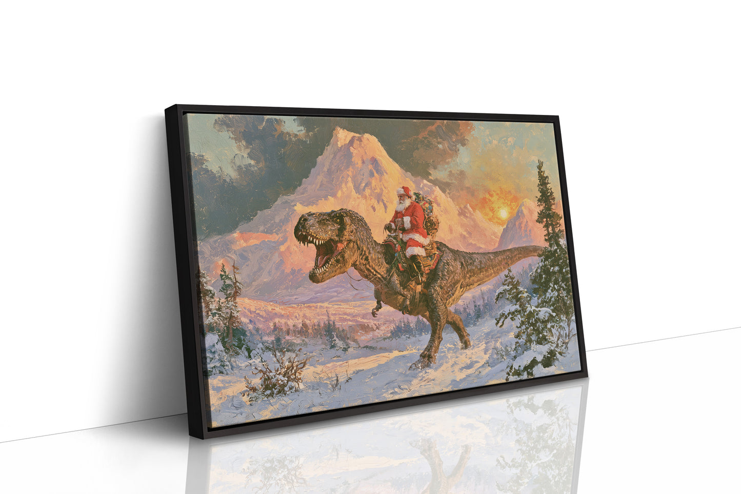 Santa's Prehistoric Delivery Run