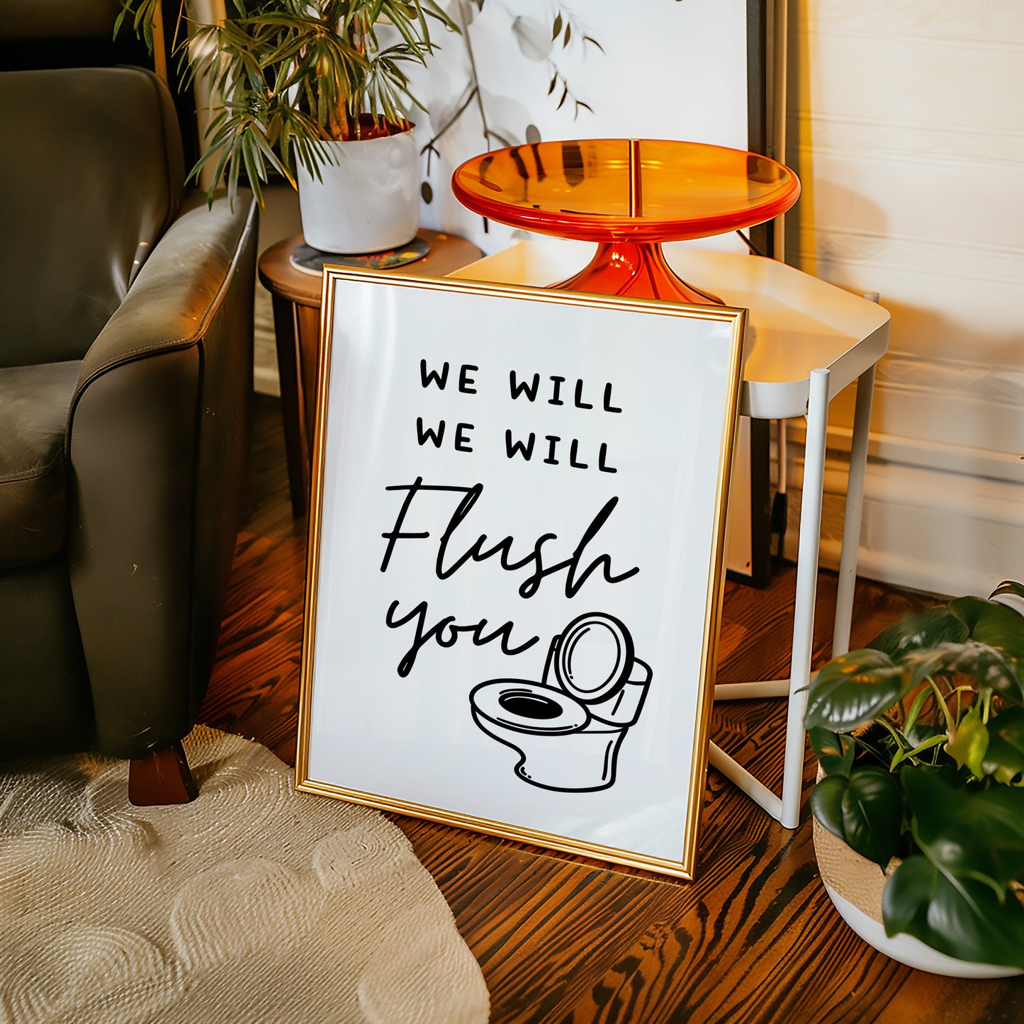 Bold Words For Bathroom Walls