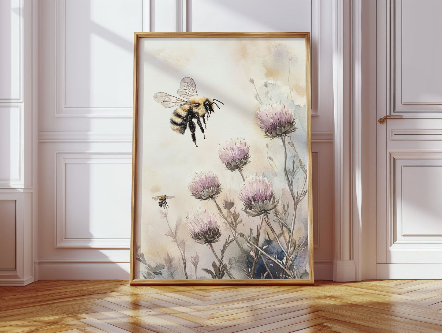 Pollinators Dance Among Petals