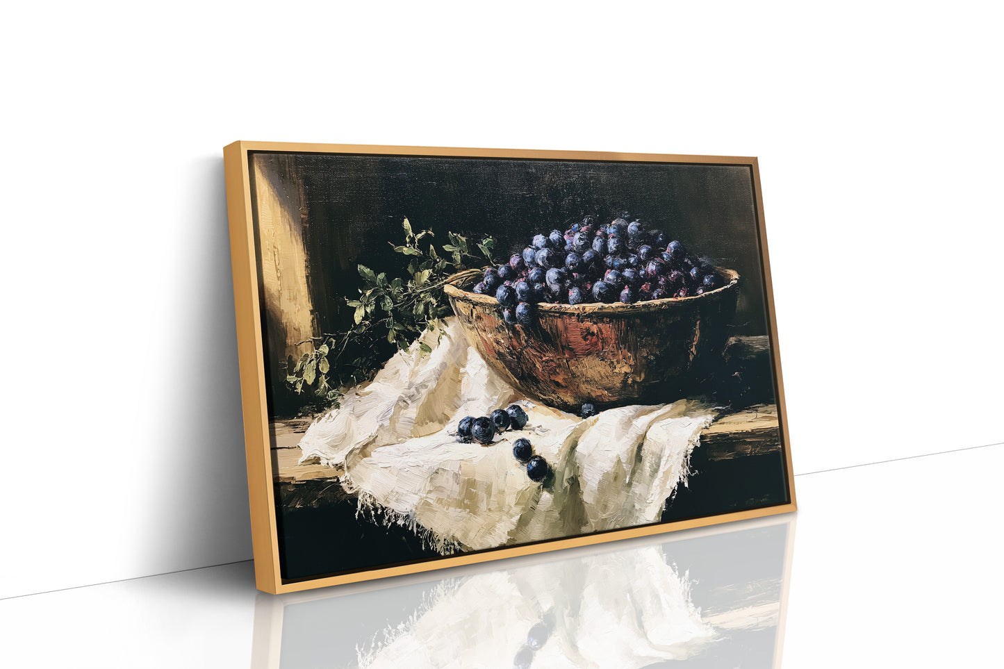 Grapes in Shadow and Copper