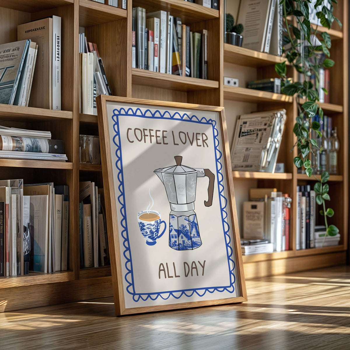 Morning Rituals in Blue